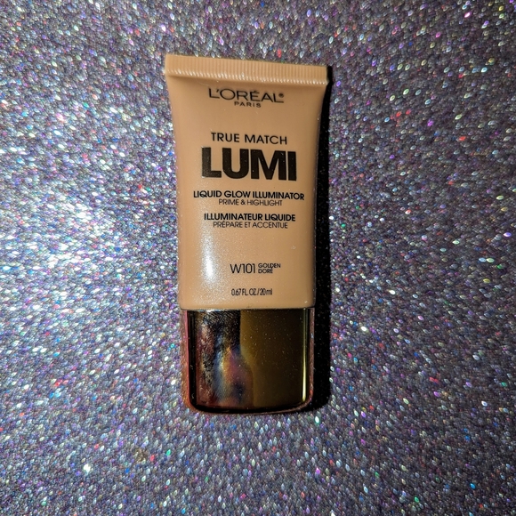 W101 Golden True Match Lumi Liquid Glow Illuminator Prime & Highlight L'Oreal - Picture 3 of 3